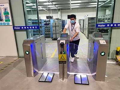 ftyxka攜手青島海爾的VESD靜電防護係統定製案例